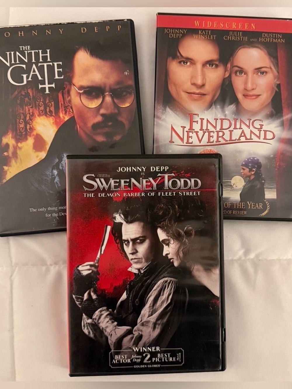 Johnny Depp DVD Bundle